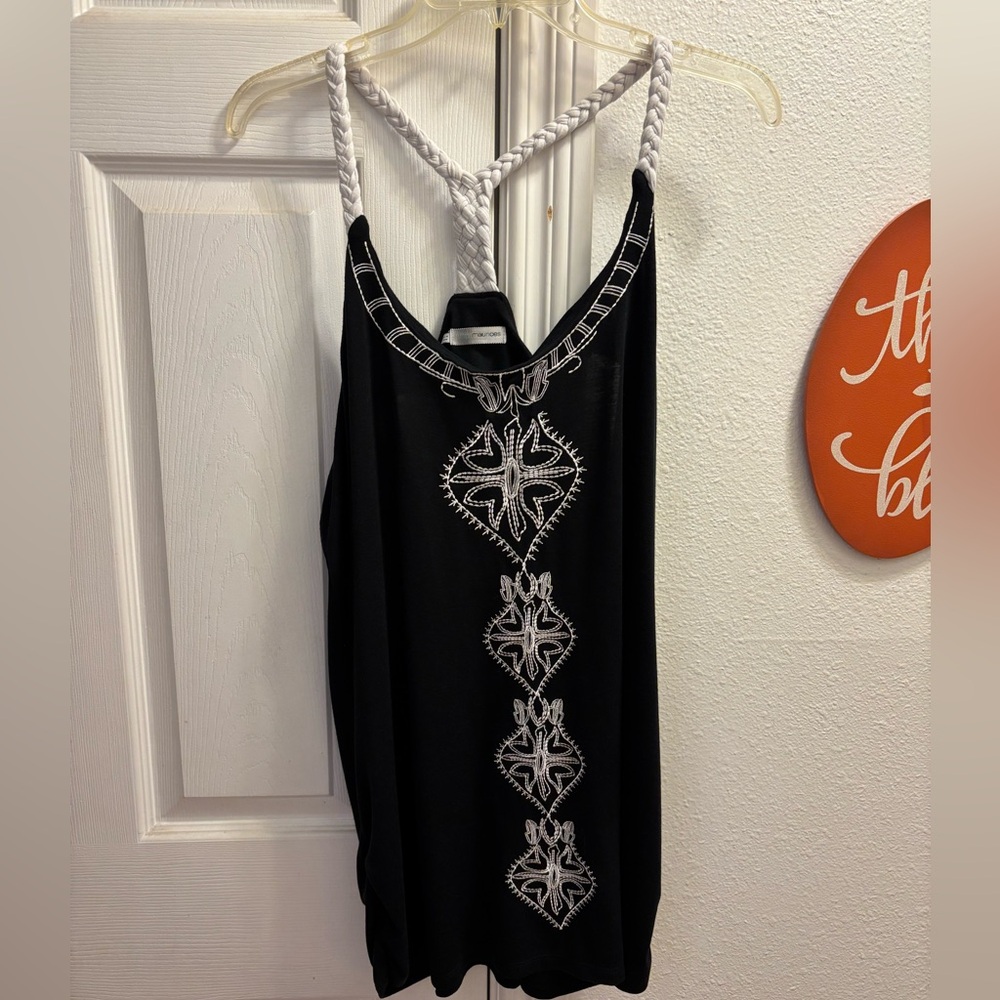 Maurices Black and White Tank